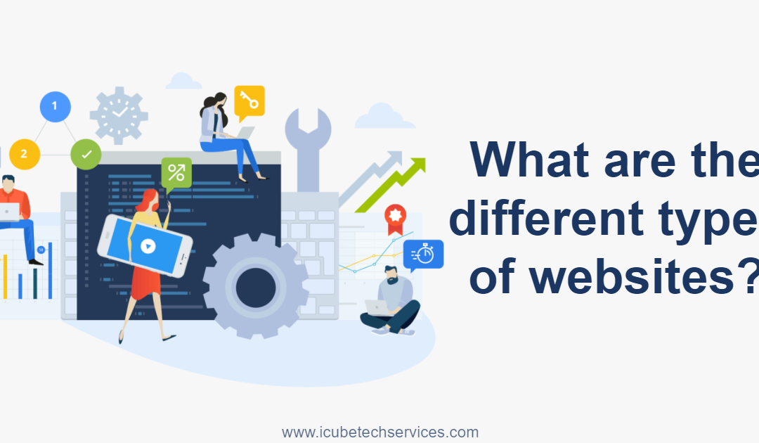 What are the different types of websites?